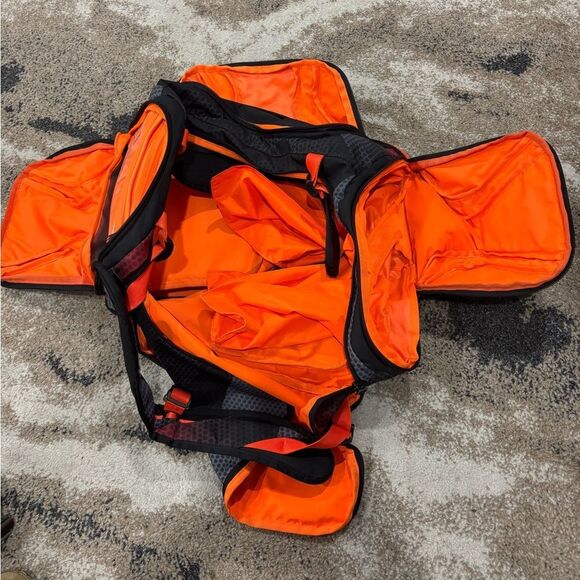 Triptico Black and Orange Swim Bile Run Tri Sports Bag - Picture 4 of 5